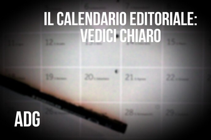 calendario editoriale blog copywriter